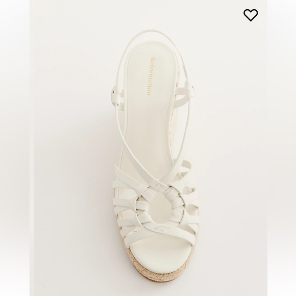 Reformation Candice woven wedge espadrilles - Picture 3 of 11